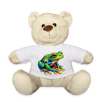 Frosch - Teddy - Weiß - Vorne
