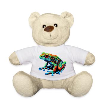 Frosch - Teddy - Weiß - Vorne