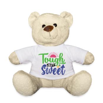 Dur mais doux - Nounours - blanc - Devant