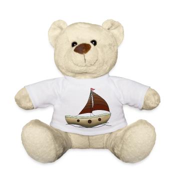 Bateau - Nounours - blanc - Devant