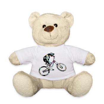 MTB MTB Downhill - Teddy Bear - white - Front