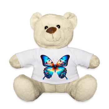 Schmetterling - Teddy - Weiß - Vorne