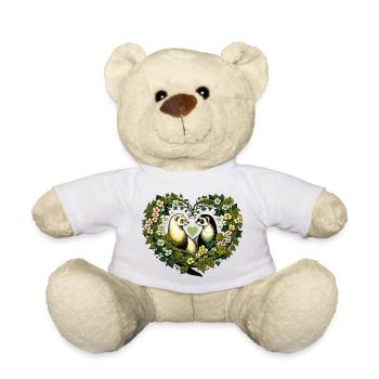 Frettchen Liebe - Teddy - Weiß - Vorne