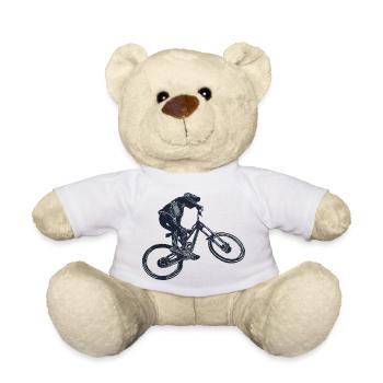 vtt descente - Nounours - blanc - Devant