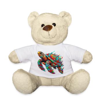 Tortue - Nounours - blanc - Devant