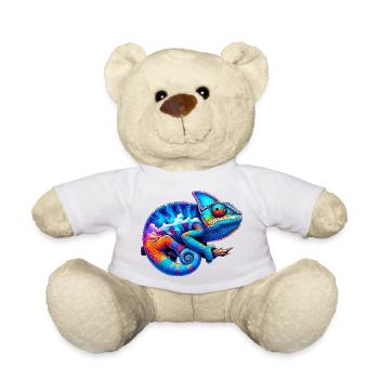 Chameleon - Teddy Bear - white - Front