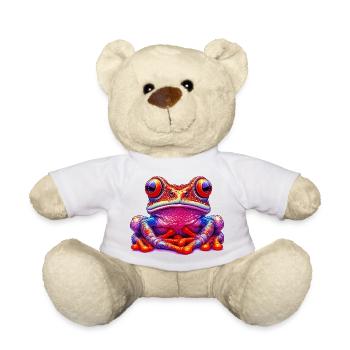 Frog - Teddy Bear - white - Front