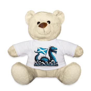 Schottland Ungeheuer von Loch Ness - Teddy - Weiß - Vorne