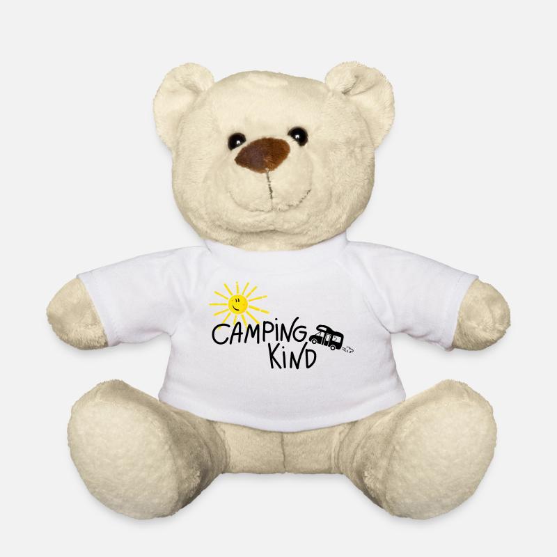 Camping Kind Wohnmobil - Teddy - Weiß
