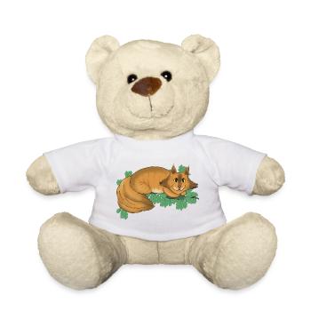 Fantasie-Grinsen Grinsen - Teddy - Weiß - Vorne
