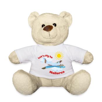 Envolons-nous vers Majorque - Nounours - blanc - Devant