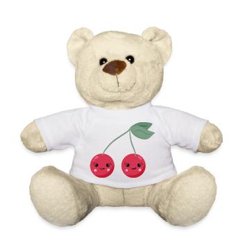 Kirschen - Teddy - Weiß - Vorne