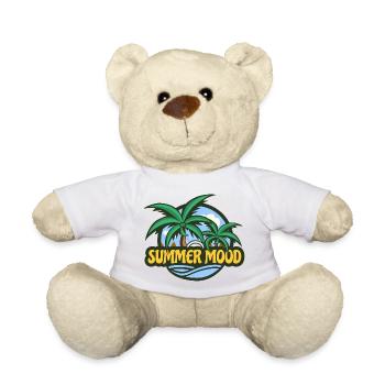 Ambiance estivale - Nounours - blanc - Devant