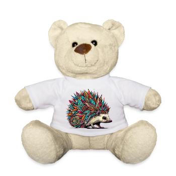 Hérisson - Nounours - blanc - Devant