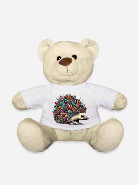 Igel - Teddy - Weiß