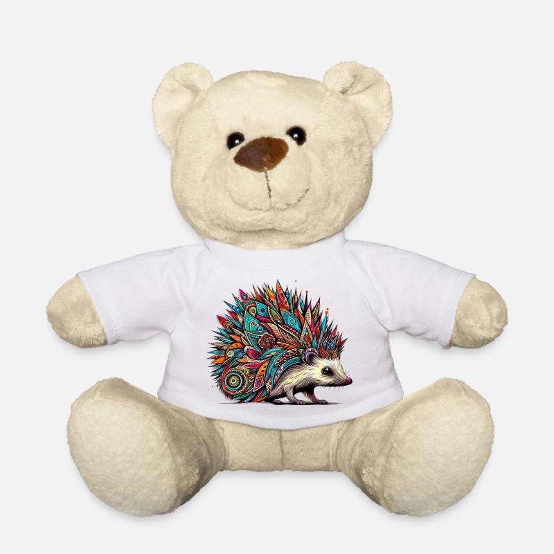 Igel - Teddy - Weiß