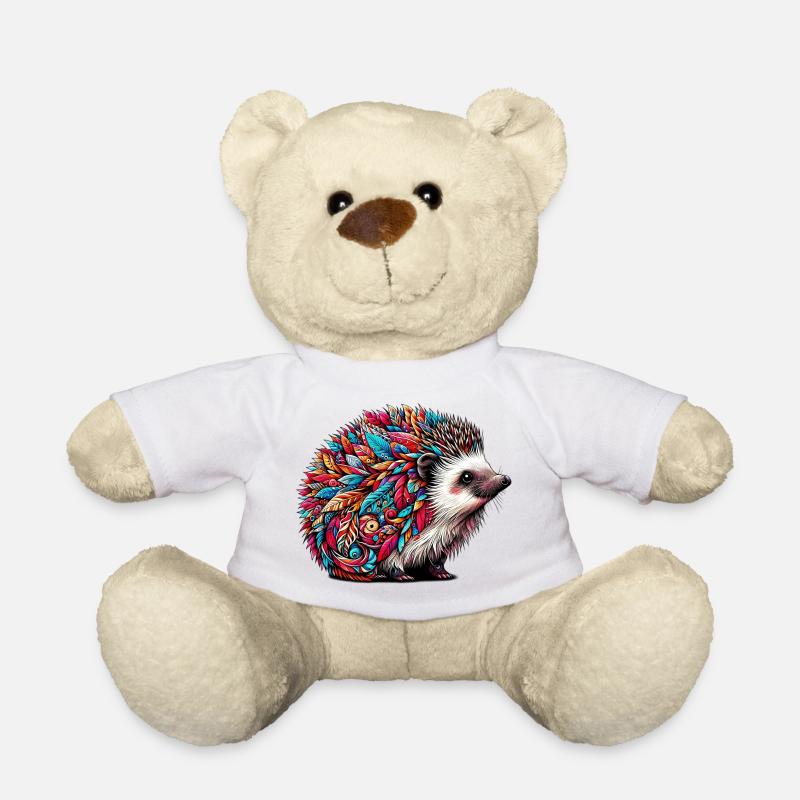 Igel - Teddy - Weiß