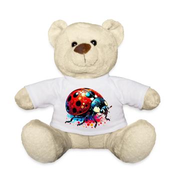 Ladybird - Teddy Bear - white - Front