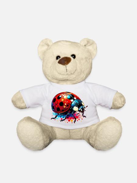 Ladybird - Teddy Bear - white