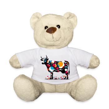Vache - Nounours - blanc - Devant