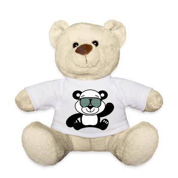 Panda Ours Cool - Nounours - blanc - Devant