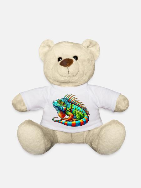 Iguane - Nounours - blanc