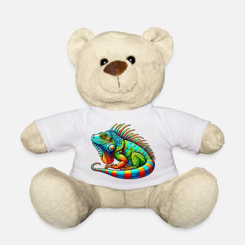 Leguan - Teddy - Weiß