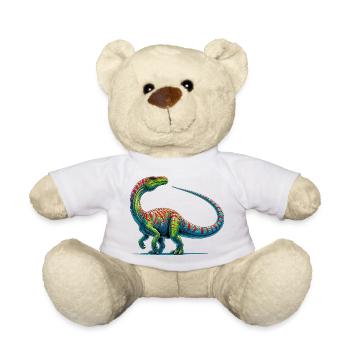 Dinosaurier - Teddy - Weiß - Vorne