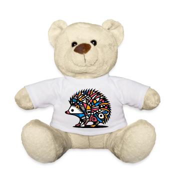 Hérisson - Nounours - blanc - Devant