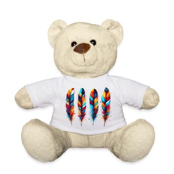 Feder - Teddy - Weiß - Vorne