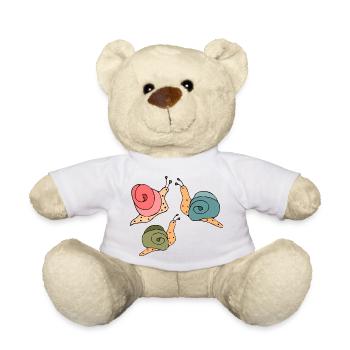 Schnecken - Teddy - Weiß - Vorne