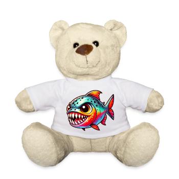 Piranha - Teddy Bear - white - Front