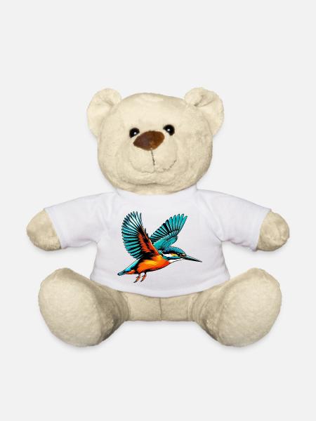Eisvogel - Teddy - Weiß