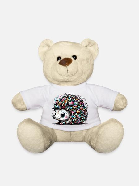 Igel - Teddy - Weiß