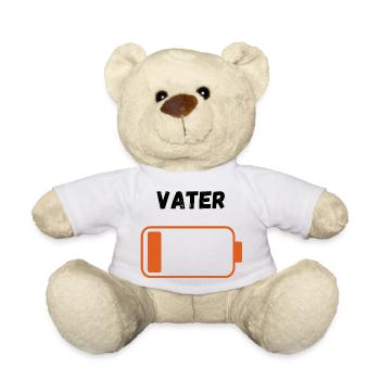 Vater auf Reserve - Teddy - Weiß - Vorne