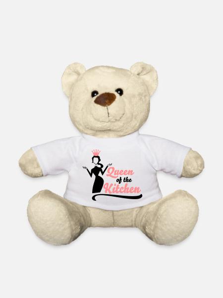Cadeaux amusants pour les femmes qui aiment cuisiner - Nounours - blanc