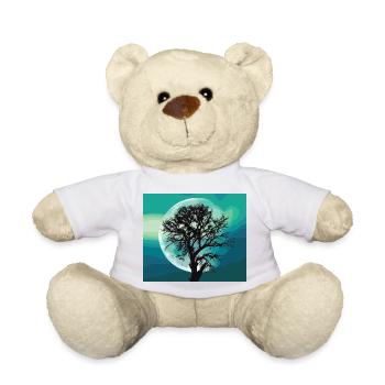 Moon - Teddy Bear - white - Front