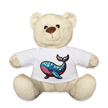 Wal - Teddy - Weiß - Vorne