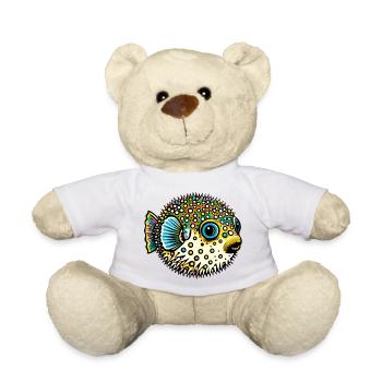 Kugelfisch - Teddy - Weiß - Vorne