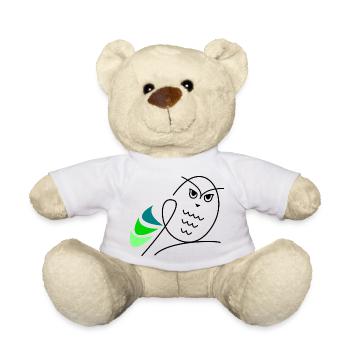 anniversary. Anniversary Decade. humor. funny - Teddy Bear - white - Front