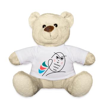 anniversary. Anniversary Decade. humor. funny - Teddy Bear - white - Front