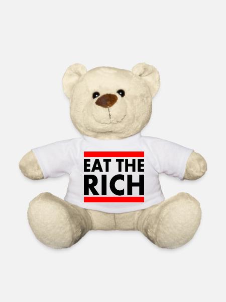 Eat the rich - Teddy - Weiß