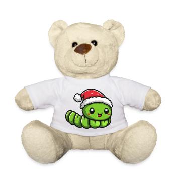 Wurm Weihnachten - Teddy - Weiß - Vorne