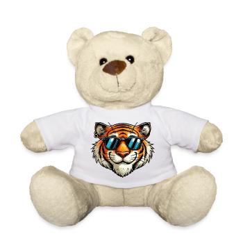 Tiger Sunglasses - Teddy Bear - white - Front