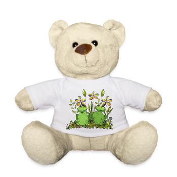 Grenouilles - Nounours - blanc - Devant
