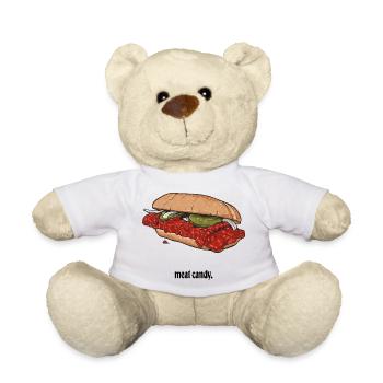 BBQ // Illustration - Teddy - Weiß - Vorne