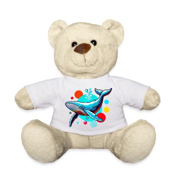 Wal - Teddy - Weiß - Vorne