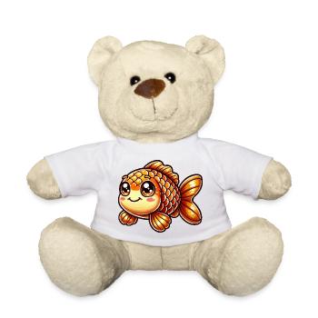 goldfisch comic - Teddy - Weiß - Vorne