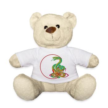 Serpent de vie - Nounours - blanc - Devant