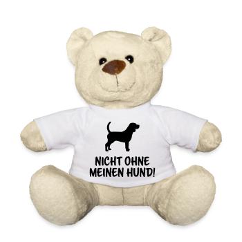 Nicht ohne meinen Hund - Teddy - Weiß - Vorne